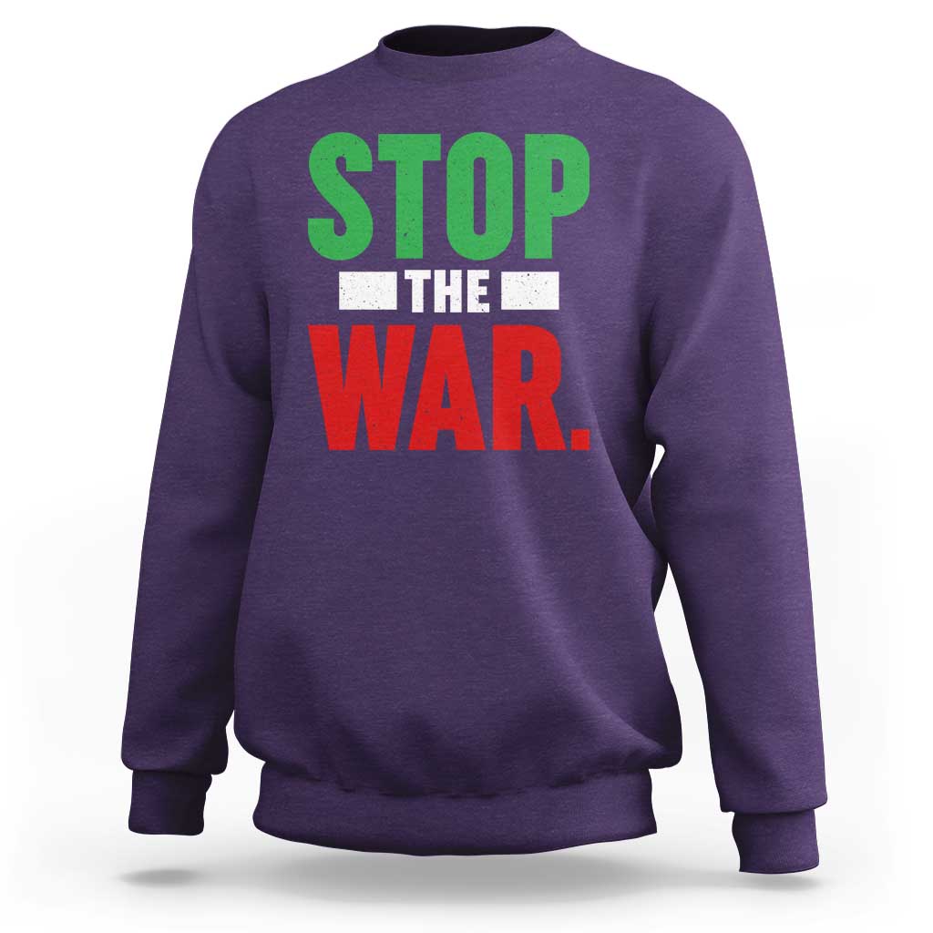 Free Iran Support Iranian MIGA Sweatshirt Stop The War
