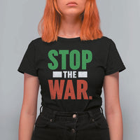 Free Iran Support Iranian MIGA T Shirt For Women Stop The War