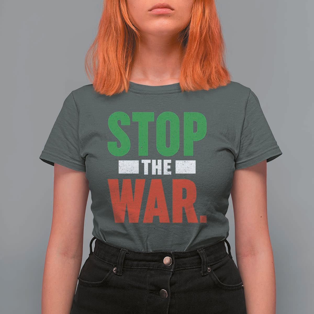 Free Iran Support Iranian MIGA T Shirt For Women Stop The War