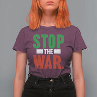 Free Iran Support Iranian MIGA T Shirt For Women Stop The War