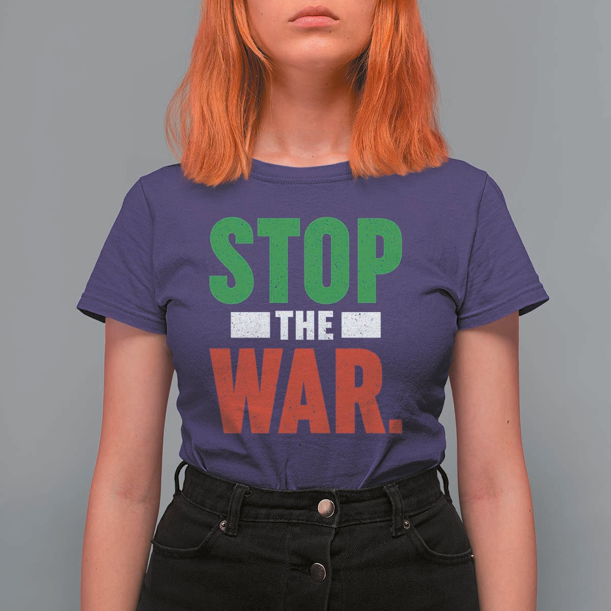 Free Iran Support Iranian MIGA T Shirt For Women Stop The War