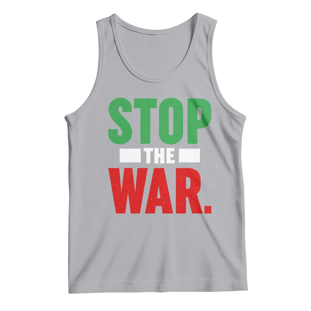 Free Iran Support Iranian MIGA Tank Top Stop The War