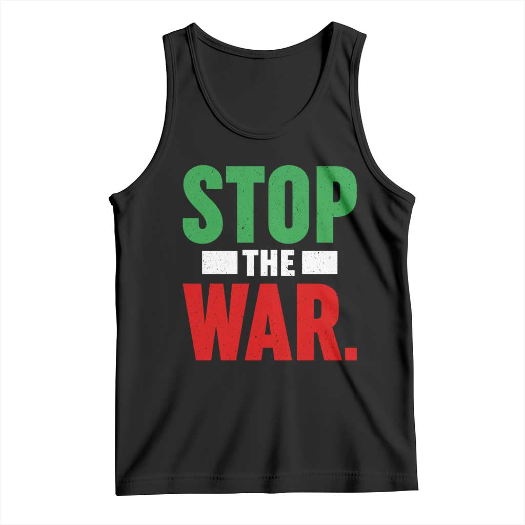Free Iran Support Iranian MIGA Tank Top Stop The War