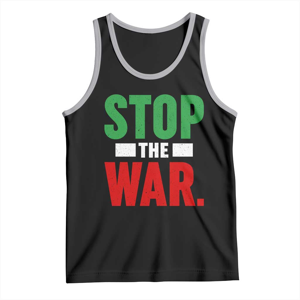Free Iran Support Iranian MIGA Tank Top Stop The War