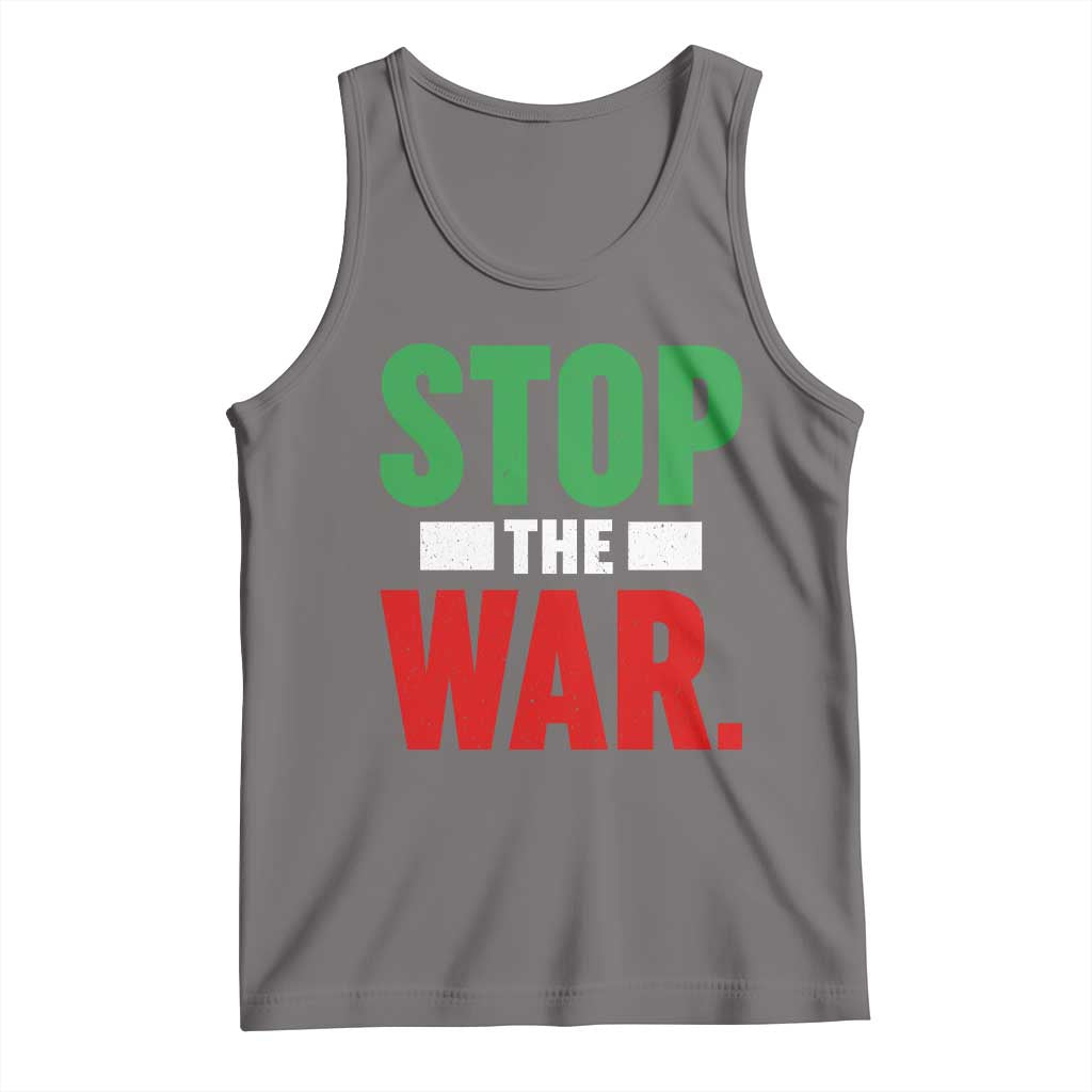 Free Iran Support Iranian MIGA Tank Top Stop The War