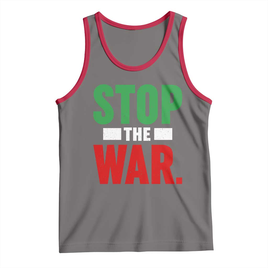 Free Iran Support Iranian MIGA Tank Top Stop The War