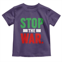 Free Iran Support Iranian MIGA Toddler T Shirt Stop The War