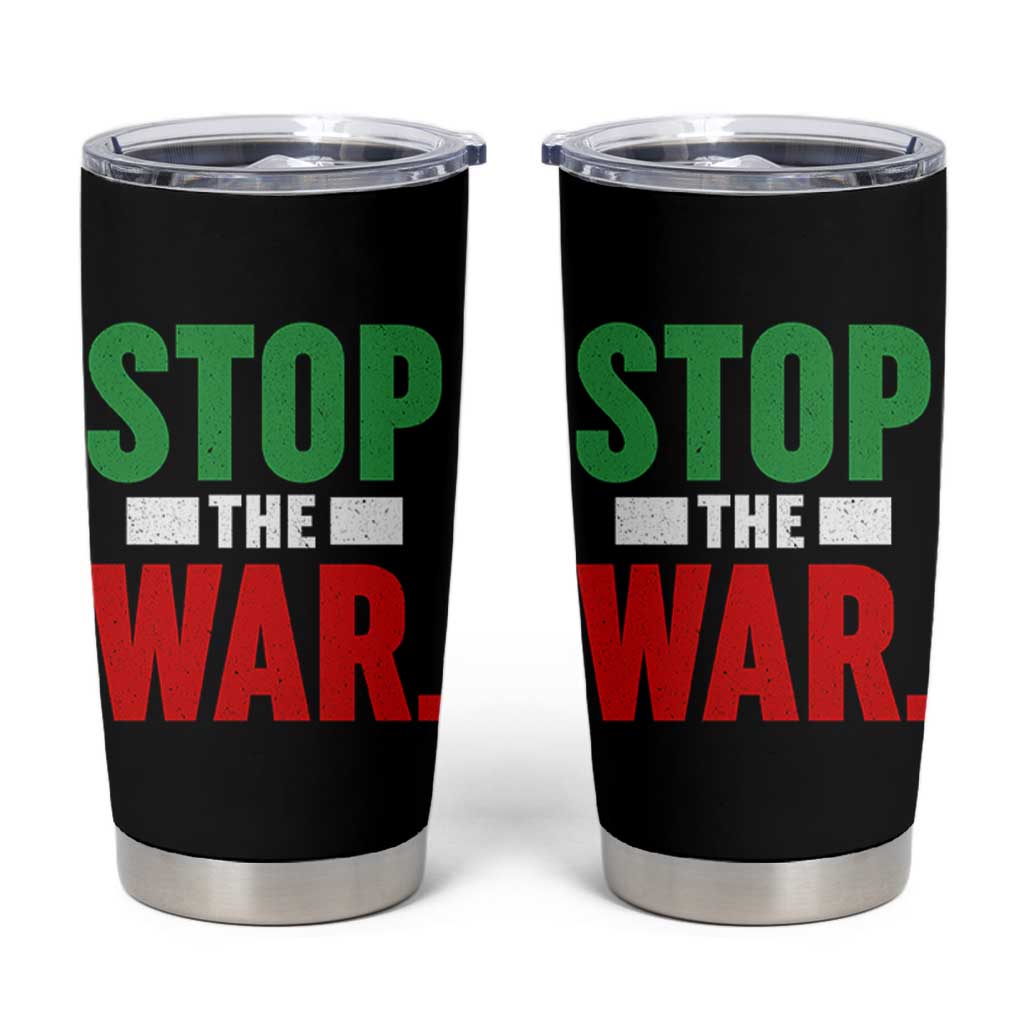 Free Iran Support Iranian MIGA Tumbler Cup Stop The War