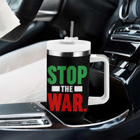 Free Iran Support Iranian MIGA Tumbler With Handle Stop The War