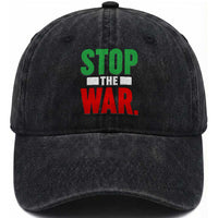 Free Iran Support Iranian MIGA Washed Cotton Baseball Cap Stop The War