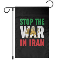 Free Iran Support Iranian MIGA Garden Flag Stop The War In Iran