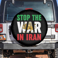 Free Iran Support Iranian MIGA Spare Tire Cover Stop The War In Iran