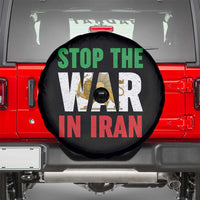 Free Iran Support Iranian MIGA Spare Tire Cover Stop The War In Iran