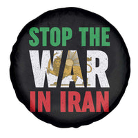 Free Iran Support Iranian MIGA Spare Tire Cover Stop The War In Iran