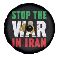 Free Iran Support Iranian MIGA Spare Tire Cover Stop The War In Iran