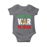 Free Iran Support Iranian MIGA Baby Onesie Stop The War In Iran