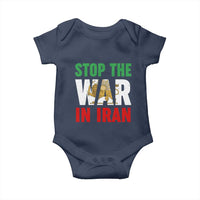 Free Iran Support Iranian MIGA Baby Onesie Stop The War In Iran