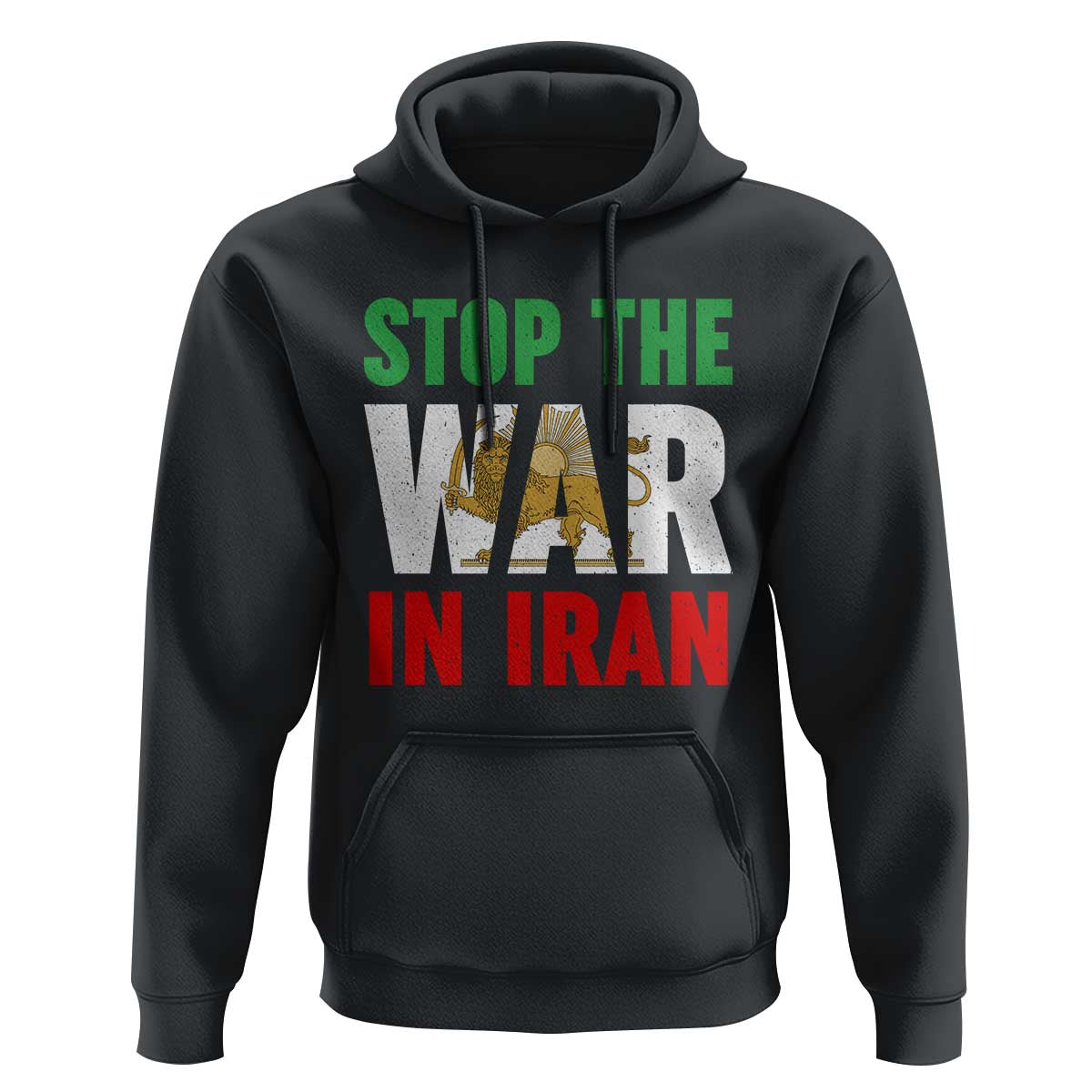 Free Iran Support Iranian MIGA Hoodie Stop The War In Iran