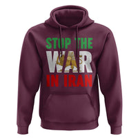 Free Iran Support Iranian MIGA Hoodie Stop The War In Iran