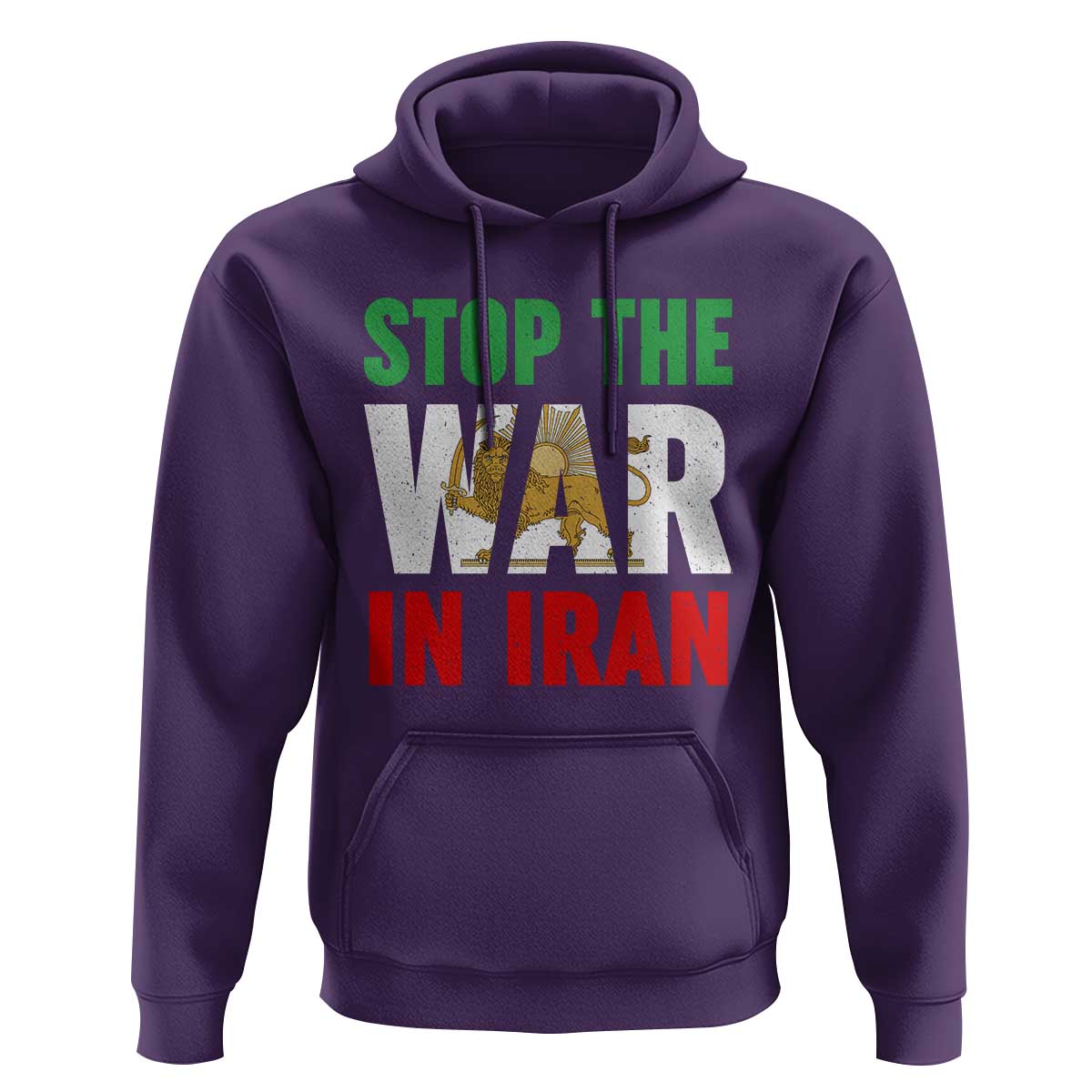 Free Iran Support Iranian MIGA Hoodie Stop The War In Iran