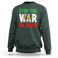 Free Iran Support Iranian MIGA Sweatshirt Stop The War In Iran