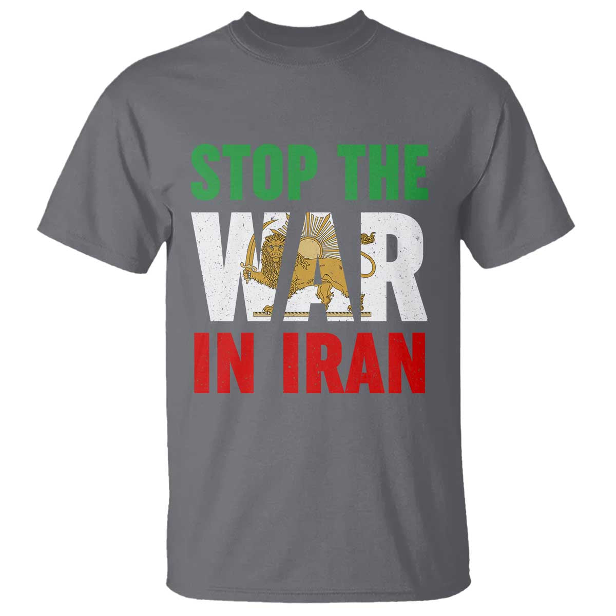 Free Iran Support Iranian MIGA T Shirt Stop The War In Iran