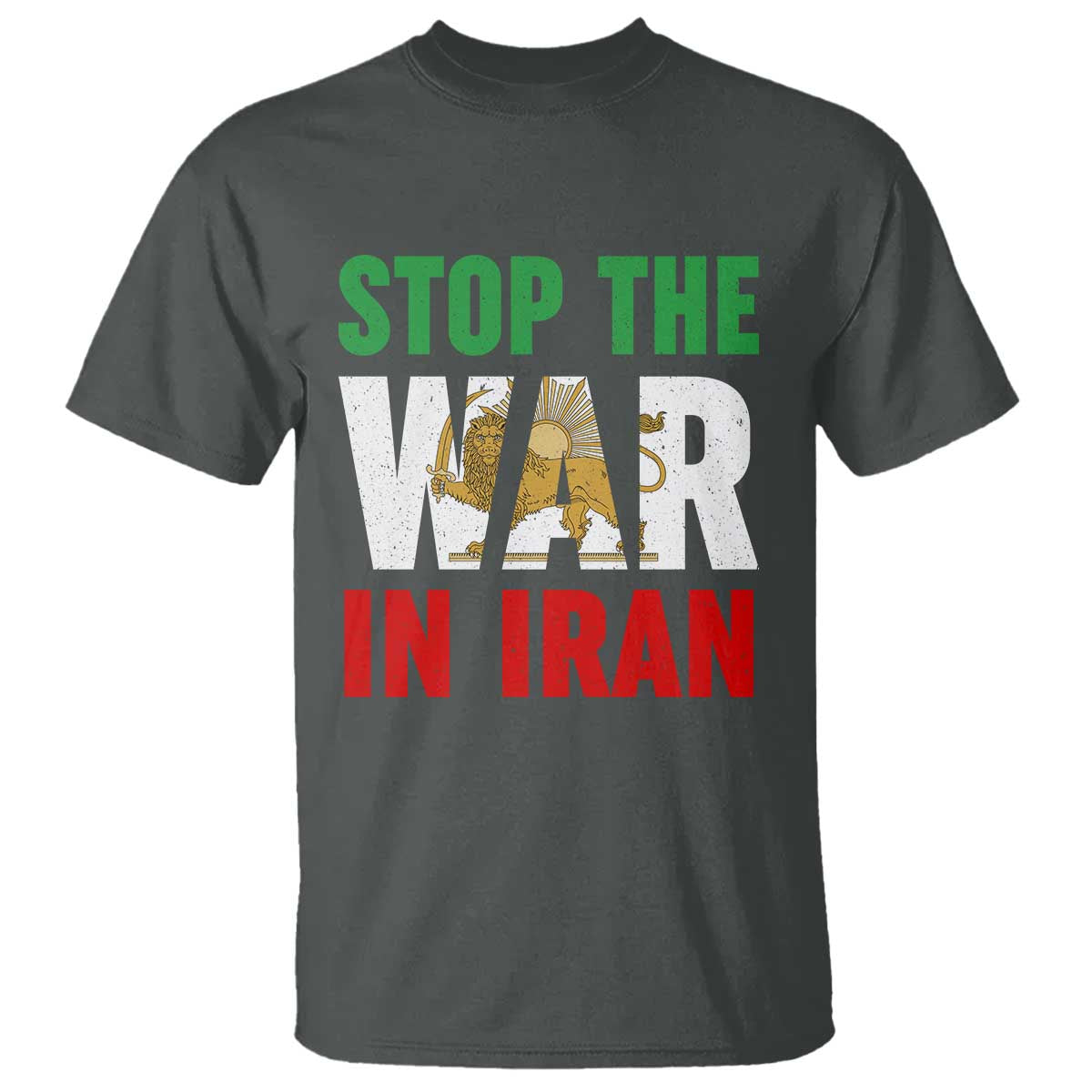 Free Iran Support Iranian MIGA T Shirt Stop The War In Iran