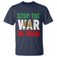 Free Iran Support Iranian MIGA T Shirt Stop The War In Iran