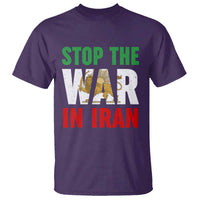 Free Iran Support Iranian MIGA T Shirt Stop The War In Iran