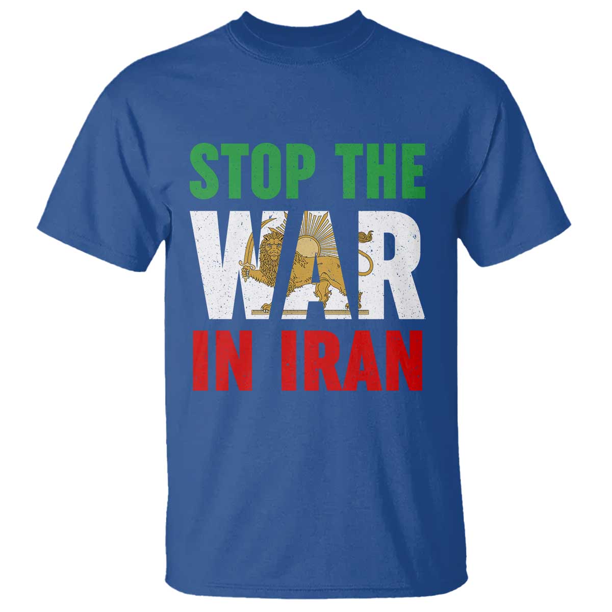 Free Iran Support Iranian MIGA T Shirt Stop The War In Iran