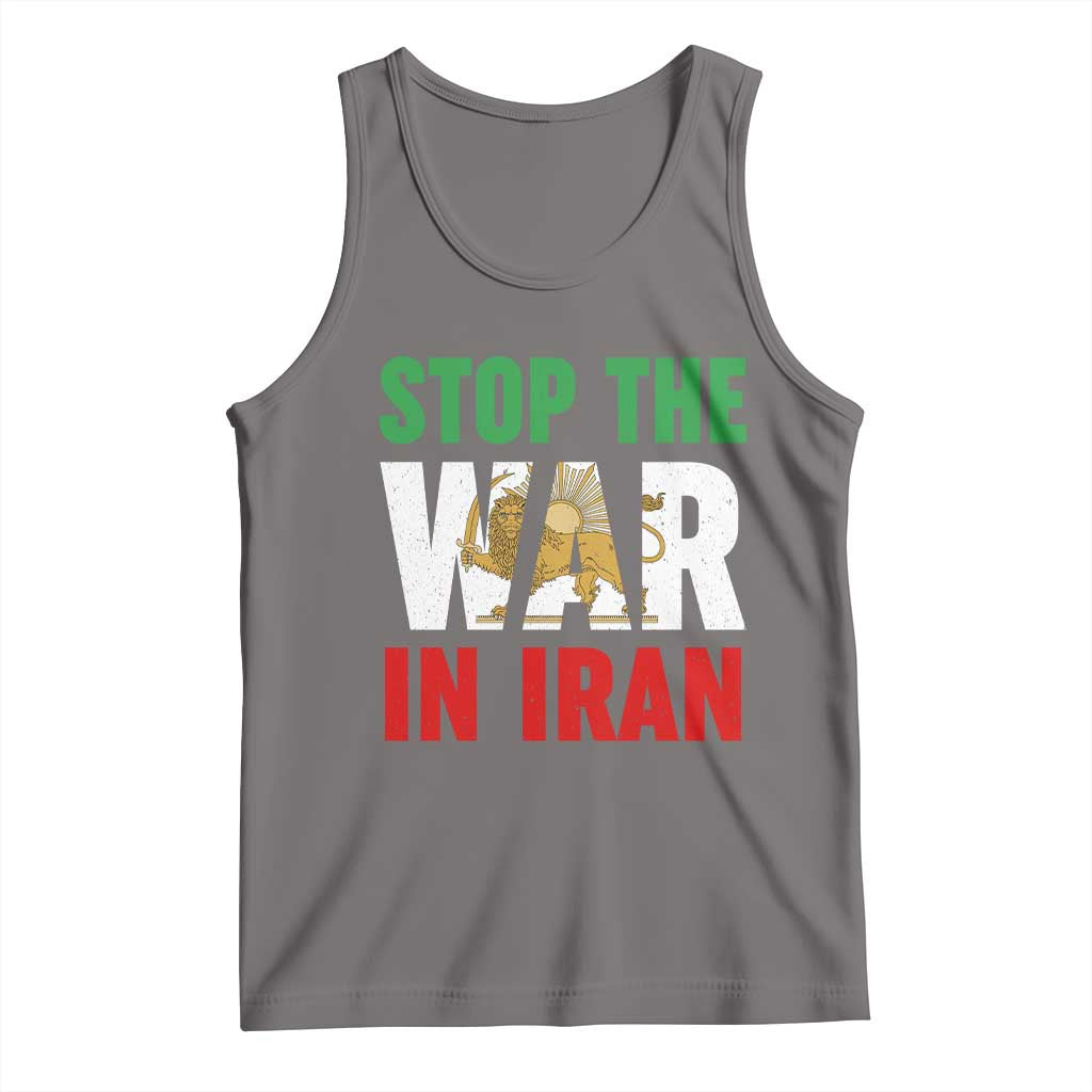 Free Iran Support Iranian MIGA Tank Top Stop The War In Iran