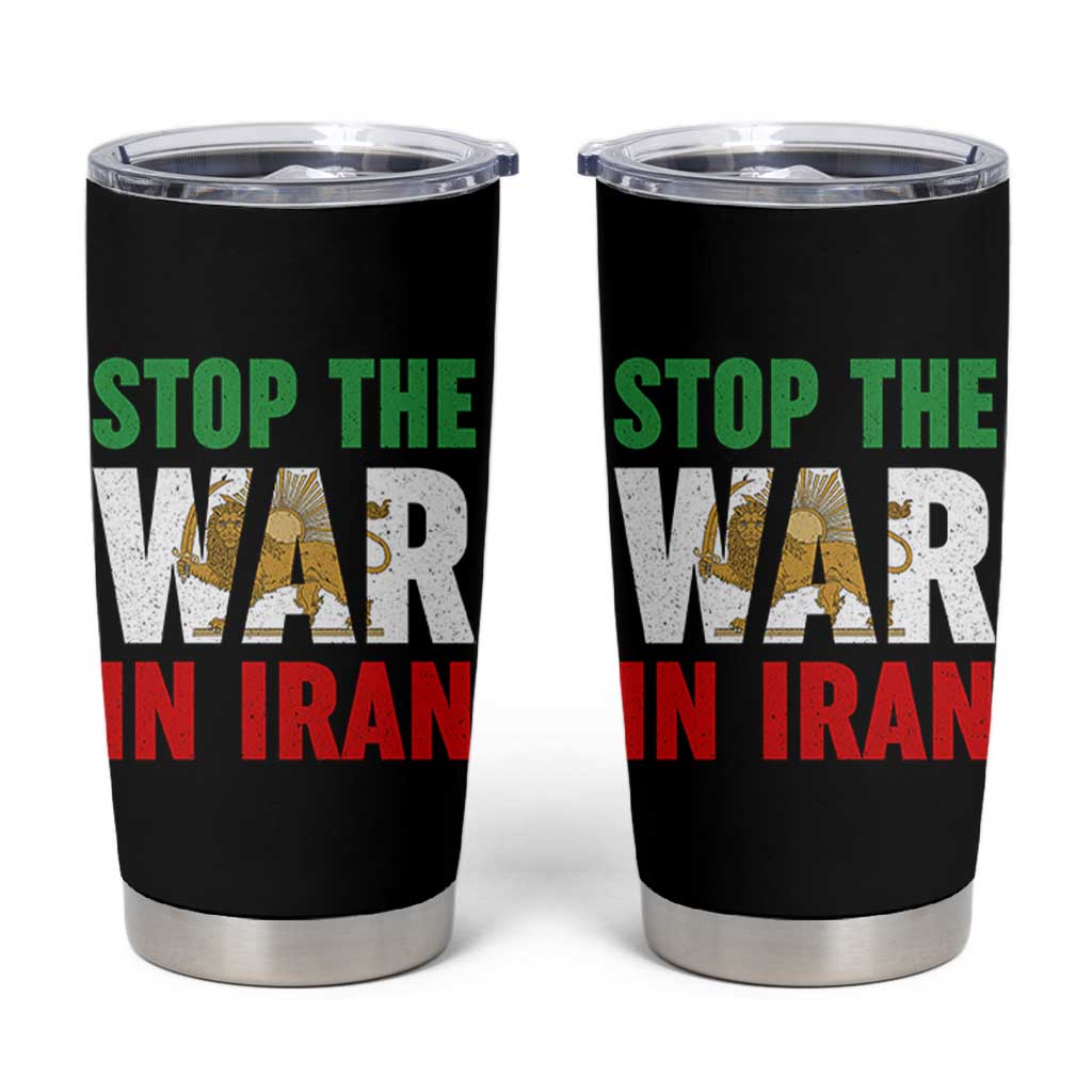Free Iran Support Iranian MIGA Tumbler Cup Stop The War In Iran