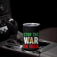 Free Iran Support Iranian MIGA Tumbler Cup Stop The War In Iran