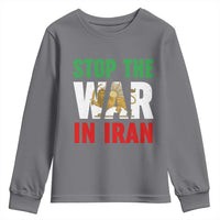Free Iran Support Iranian MIGA Youth Sweatshirt Stop The War In Iran