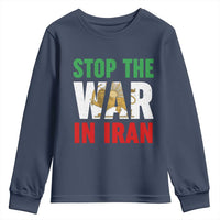 Free Iran Support Iranian MIGA Youth Sweatshirt Stop The War In Iran