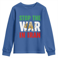 Free Iran Support Iranian MIGA Youth Sweatshirt Stop The War In Iran