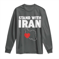 Free Iran Support Iranian MIGA Long Sleeve Shirt