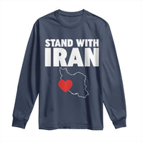 Free Iran Support Iranian MIGA Long Sleeve Shirt
