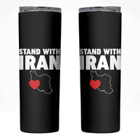 Free Iran Support Iranian MIGA Skinny Tumbler