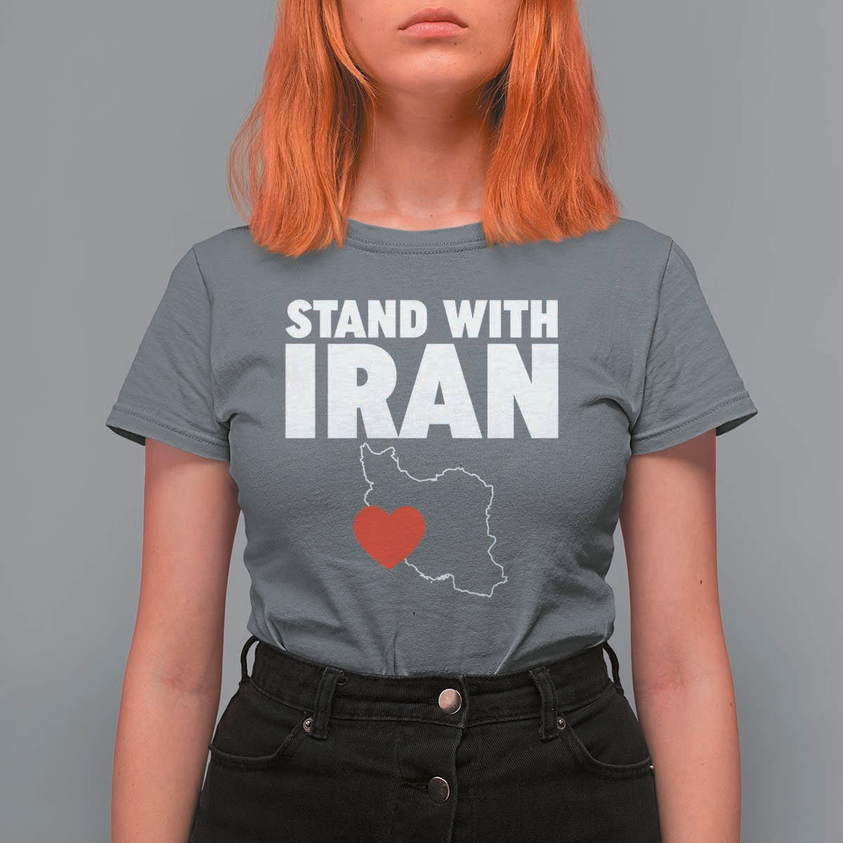 Free Iran Support Iranian MIGA T Shirt For Women