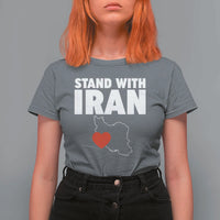 Free Iran Support Iranian MIGA T Shirt For Women
