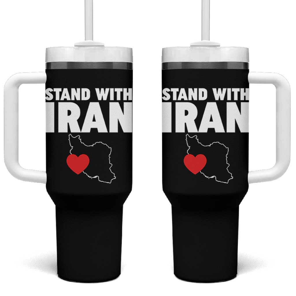 Free Iran Support Iranian MIGA Tumbler With Handle