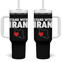 Free Iran Support Iranian MIGA Tumbler With Handle