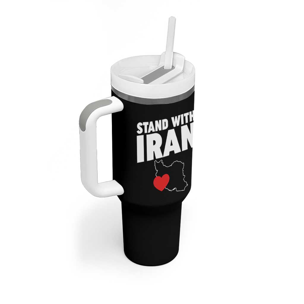 Free Iran Support Iranian MIGA Tumbler With Handle