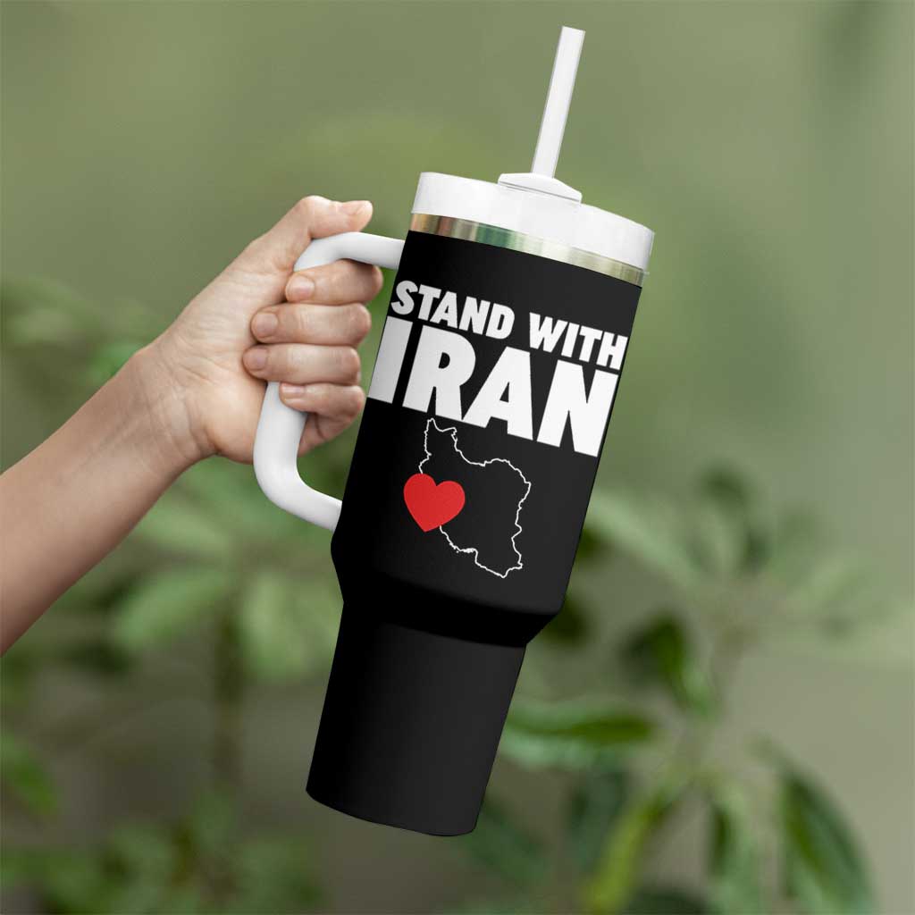 Free Iran Support Iranian MIGA Tumbler With Handle