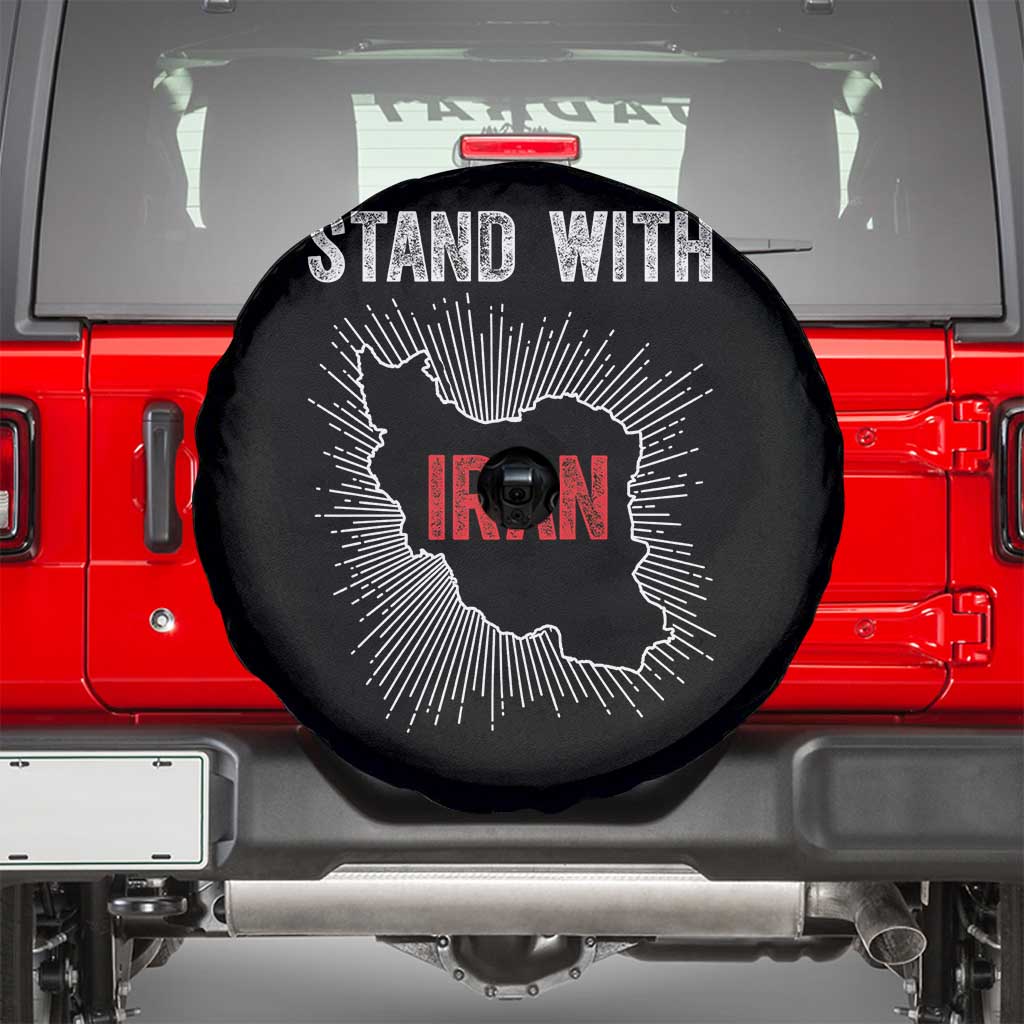 Free Iran Support Spare Tire Cover Stand With Iran