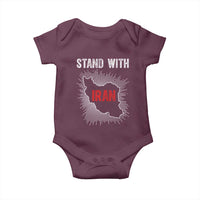 Free Iran Support Baby Onesie Stand With Iran