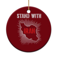 Free Iran Support Ceramic Ornament Stand With Iran