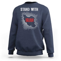 Free Iran Support Sweatshirt Stand With Iran