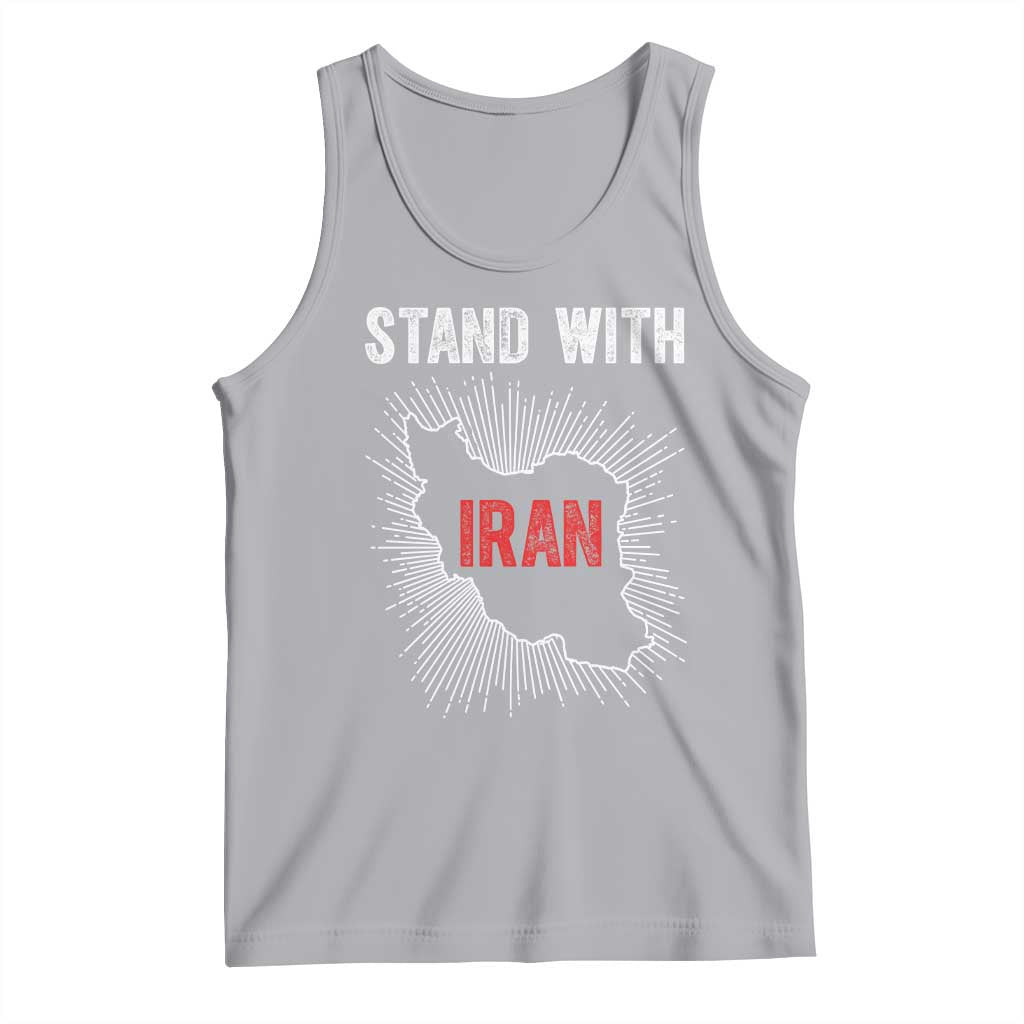 Free Iran Support Tank Top Stand With Iran